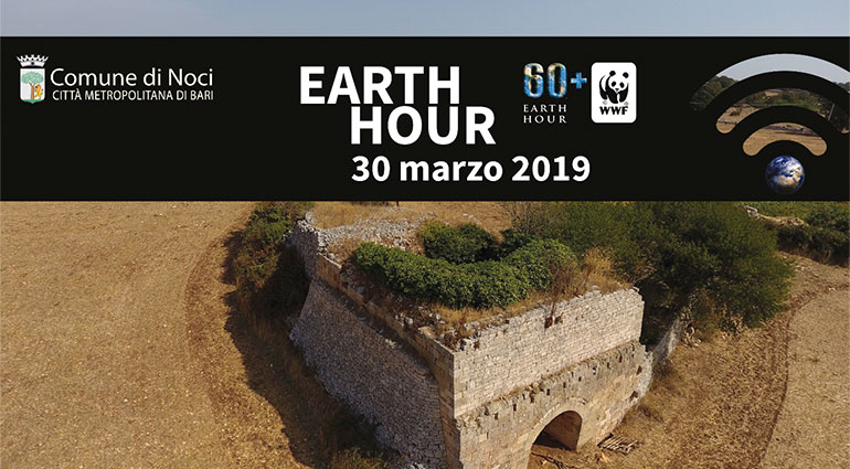 Earth Hour 2019: le iniziative in programma a Noci