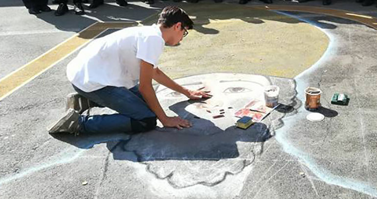 Festa di Maggio con i “Piccoli madonnari”
