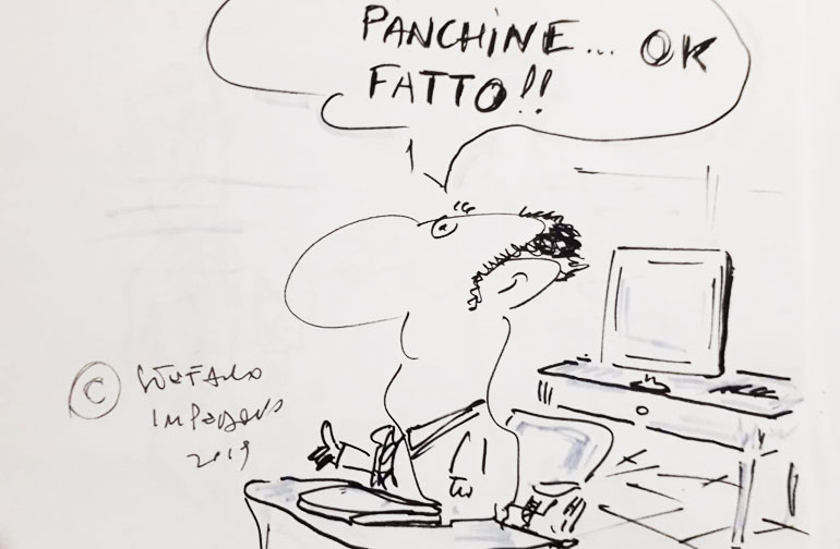 Minz ò Merchèt, la vignetta della settimana