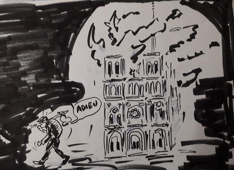 Minz ò Merchèt, la vignetta della settimana