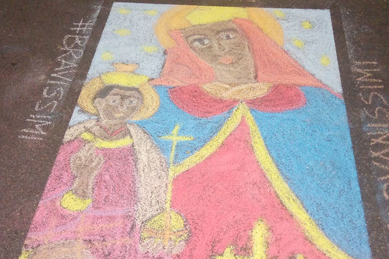 Piccoli madonnari: i vincitori