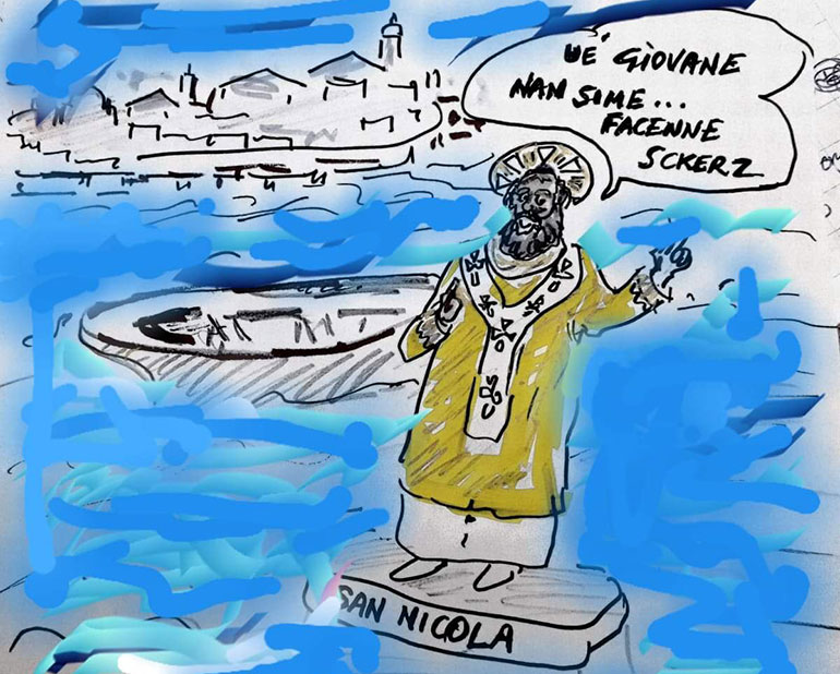 Minz ò Merchèt, la vignetta della settimana