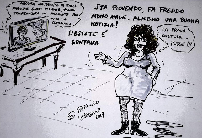 Minz ò Merchèt, la vignetta della settimana