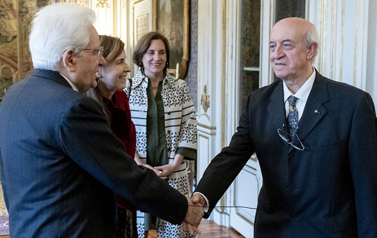 La Stampa Estera in udienza dal Presidente Mattarella