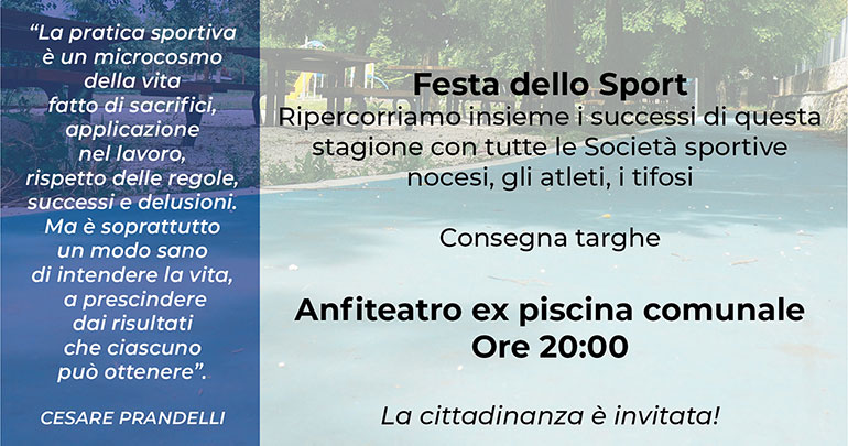 2 Giugno: Noci celebra lo Sport