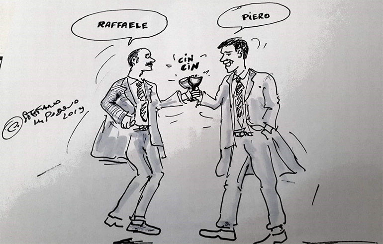 Minz ò Merchèt, la vignetta della settimana