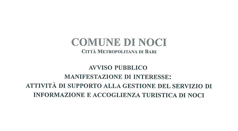 Ufficio IAT: Avviso per manifestazione d’interesse