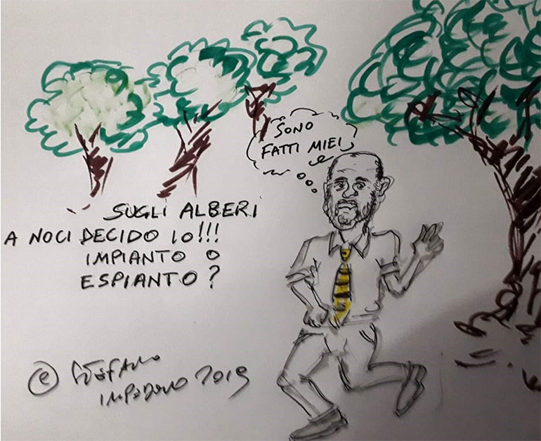 Minz ò Merchèt, la vignetta della settimana