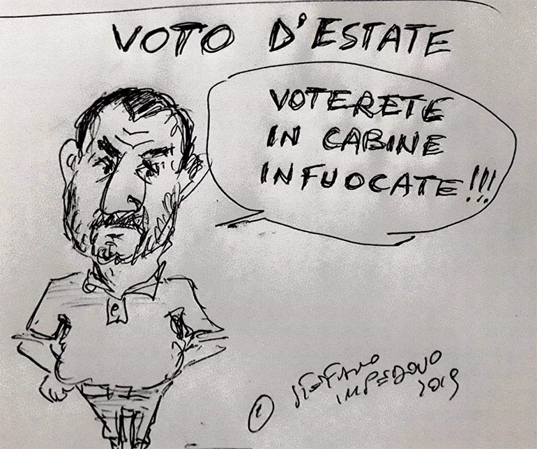 Minz ò Merchèt, la vignetta della settimana