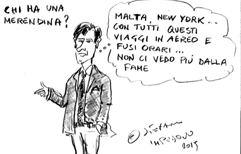 Minz ò Merchèt, la vignetta della settimana