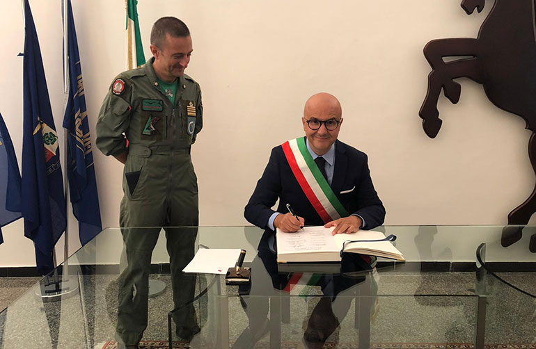 Fabrizio Notarnicola alla “Giornata dei Sindaci”