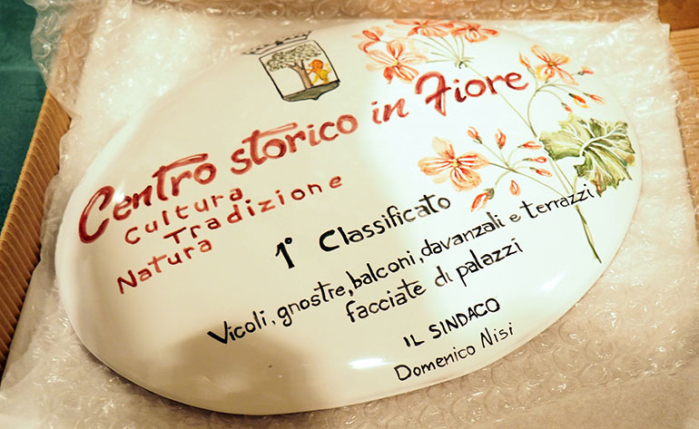Centro storico in Fiore: Premiati i vincitori