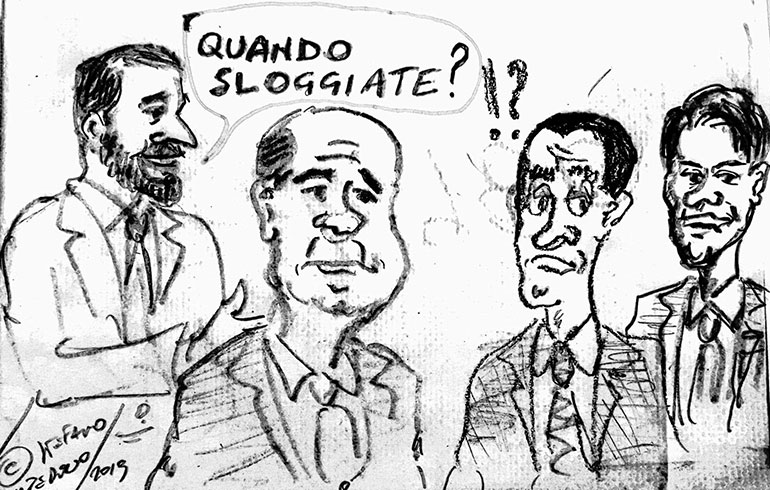 Minz ò Merchèt, la vignetta della settimana