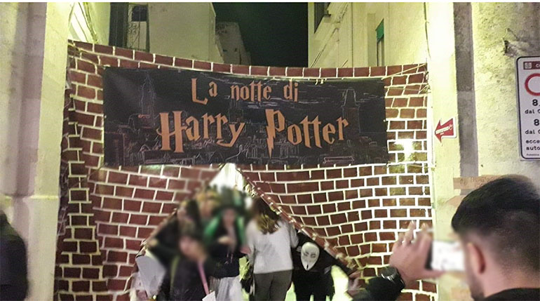 Nella notte di Halloween “la magia” di Harry Potter