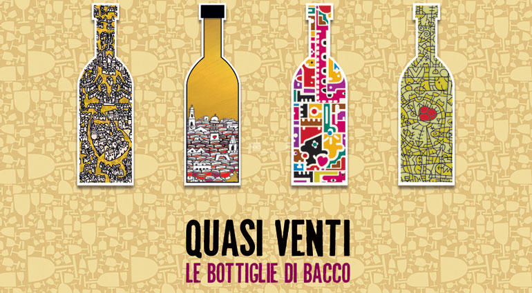 Quasi venti. Le bottiglie di Bacco in mostra