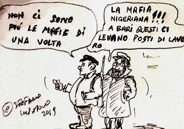 Minz ò Merchèt, la vignetta della settimana