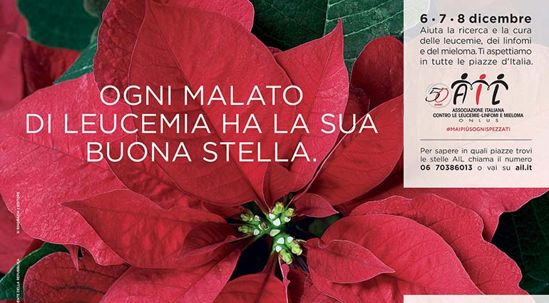 AIL: Le stelle della speranza in piazza Garibaldi