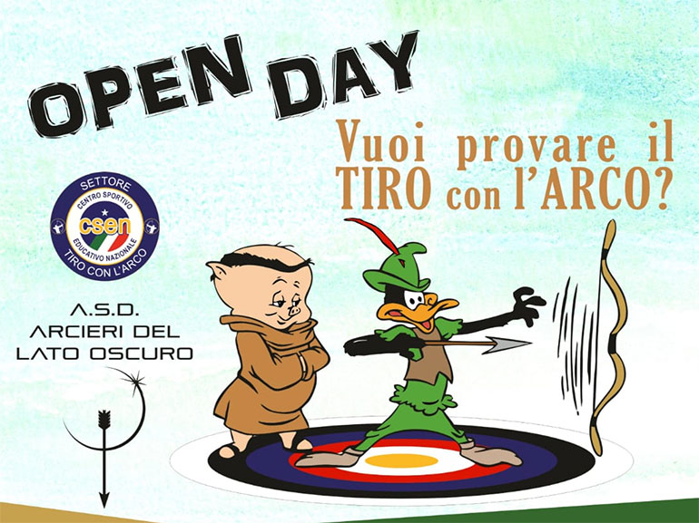 Tiro con l’arco: Open day il 22 dicembre