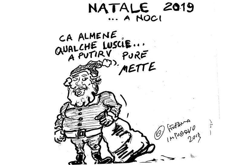 Minz ò Merchèt, la vignetta della settimana