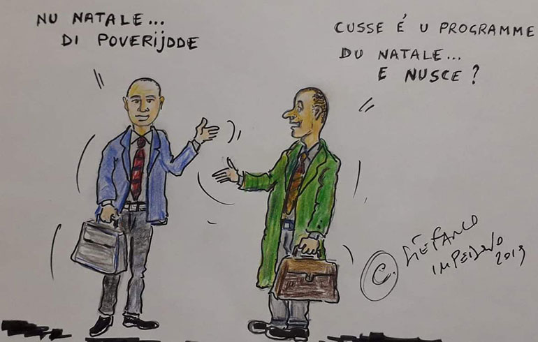 Minz ò Merchèt, la vignetta della settimana