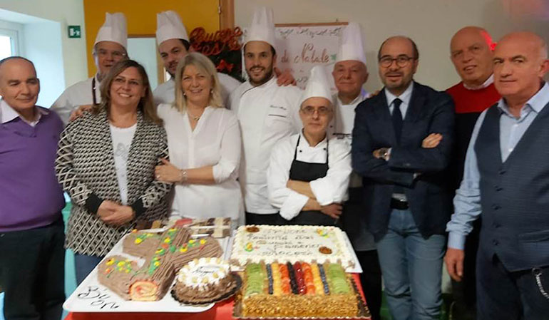 Il pranzo sociale della casa di Riposo “A.M. Sgobba”