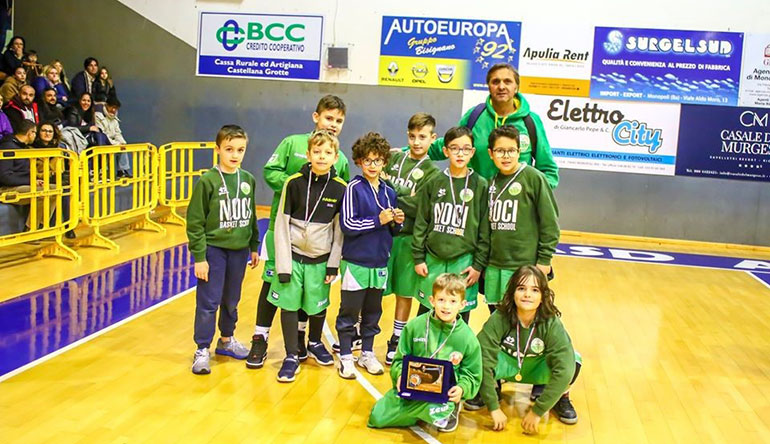 Basket School Noci al torneo “Capodanno al Mare”