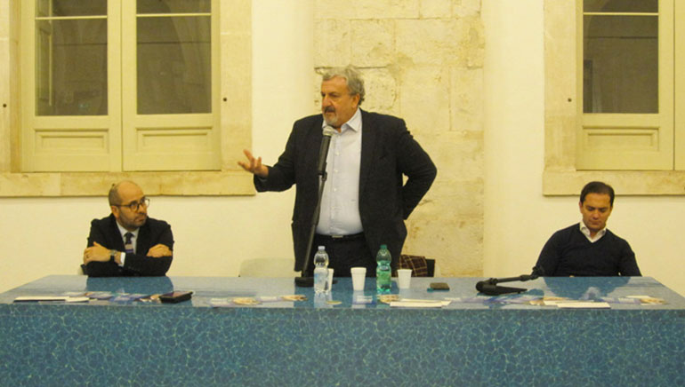 Emiliano a Noci per le primarie del centrosinistra