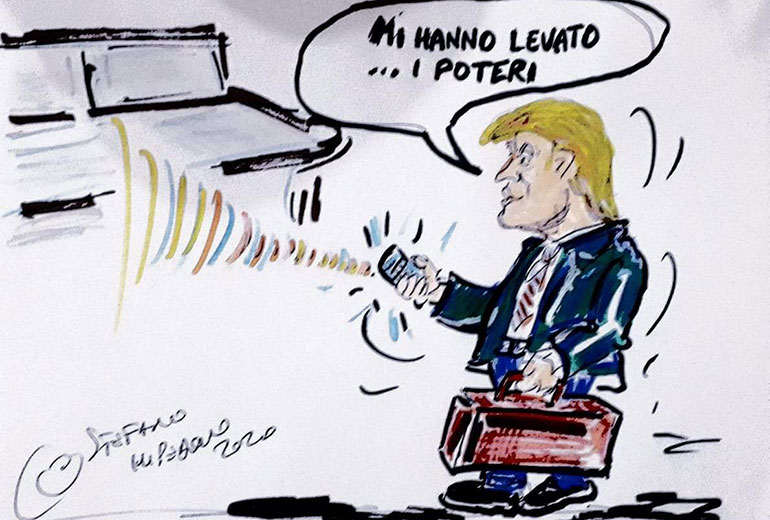 Minz ò Merchèt, la vignetta della settimana
