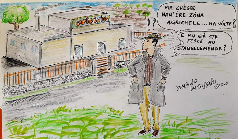 Minz ò Merchèt, la vignetta della settimana