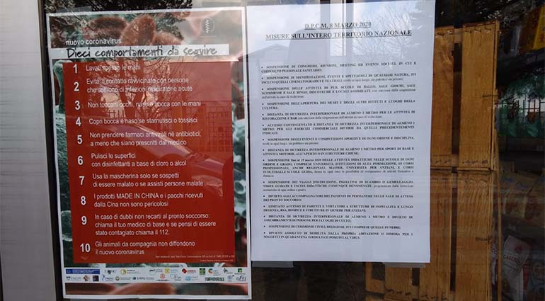 Coronavirus, il commercio nocese si mobilita