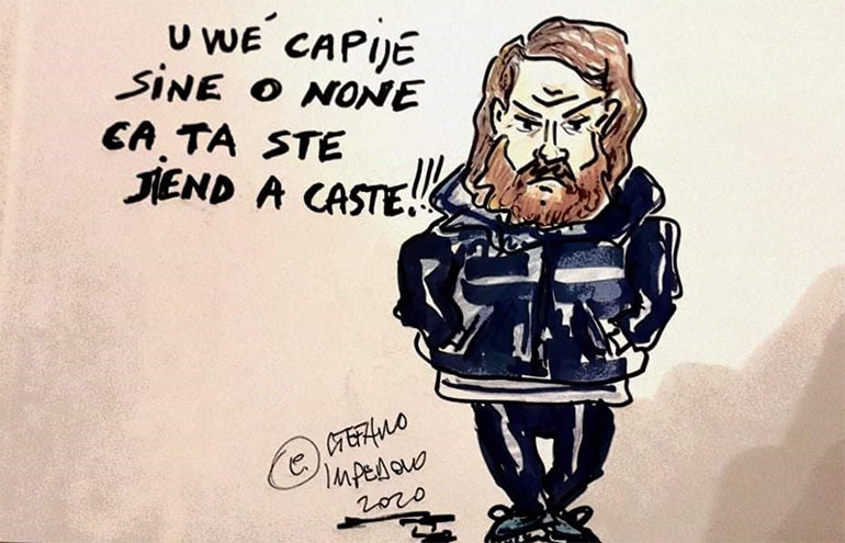 Minz ò Merchèt, la vignetta della settimana