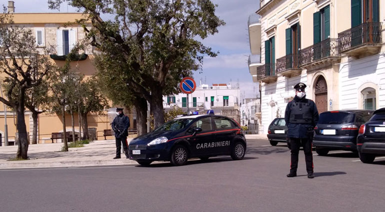 Covid-19, stretta sugli spostamenti: a Noci 21 denunce