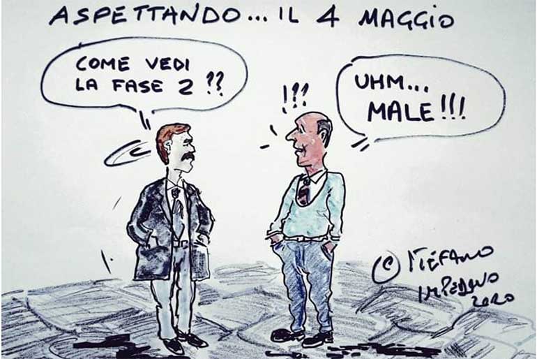 Minz ò Merchèt, la vignetta della settimana