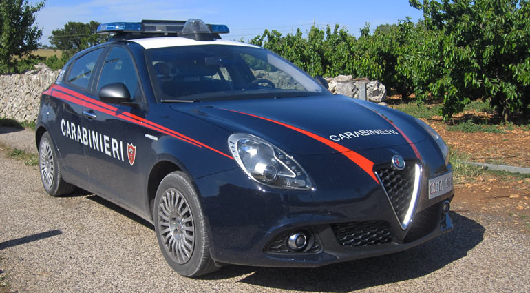 Furti in appartamento, Carabinieri recuperano utilitaria
