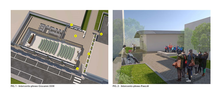 Al via i cantieri presso le scuole “Pascoli” e “Giovanni XXIII”