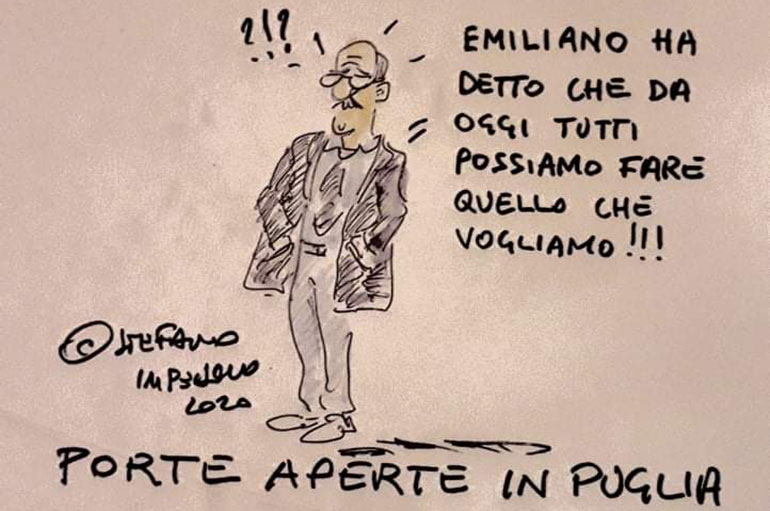 Minz ò Merchèt, la vignetta della settimana