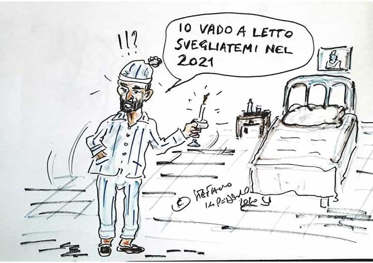 Minz ò Merchèt, la vignetta della settimana