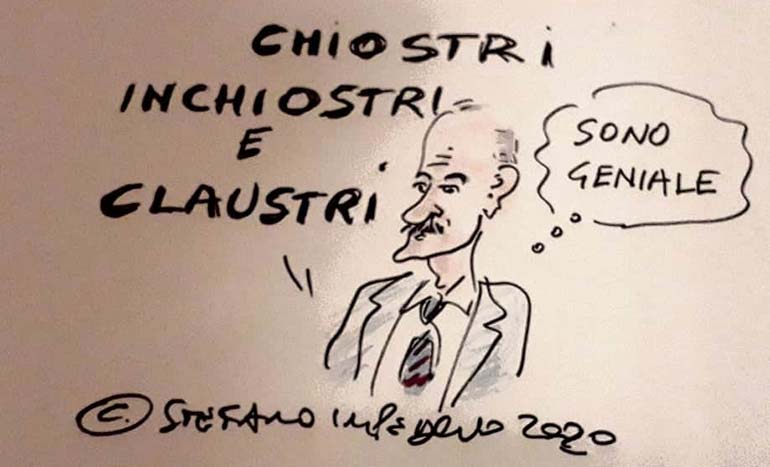Minz ò Merchèt, la vignetta della settimana
