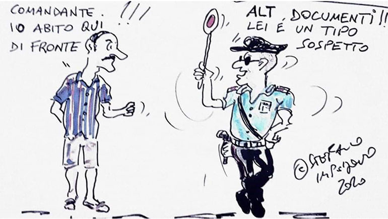 Minz ò Merchèt, la vignetta della settimana