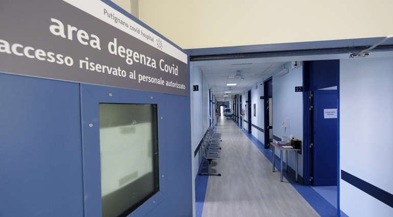 Il “Santa Maria degli Angeli” di Putignano convertito in ospedale Covid