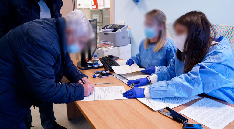 Vaccinazioni over 80: Somministrazione presso l’ex Ospedale
