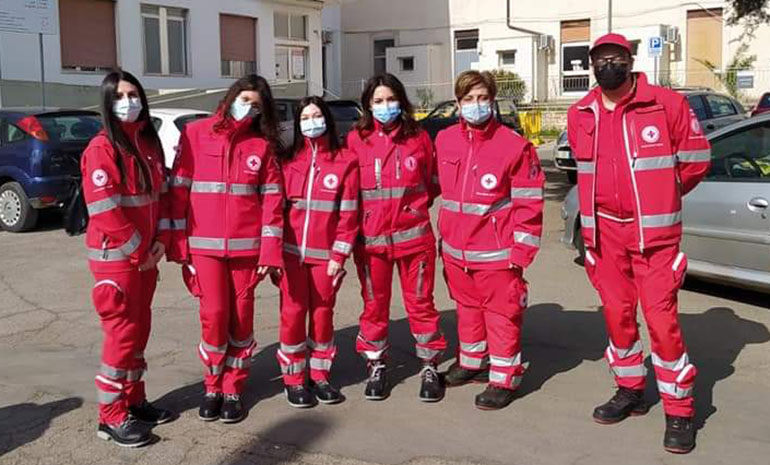 “Vaccine Day” per i volontari della Croce Rossa Italiana Comitato della Bassa Murgia