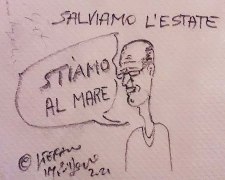 Minz ò Merchèt, la vignetta della settimana