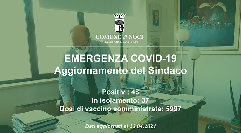 Emergenza Covid-19: contagi in calo