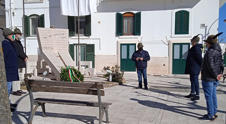 Il 25 aprile del Gruppo Alpini “Bassa Murgia”