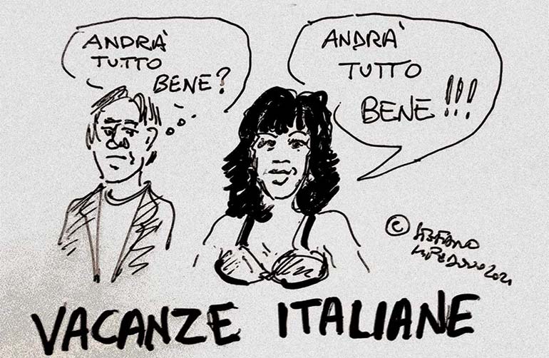 Minz ò Merchèt, la vignetta della settimana