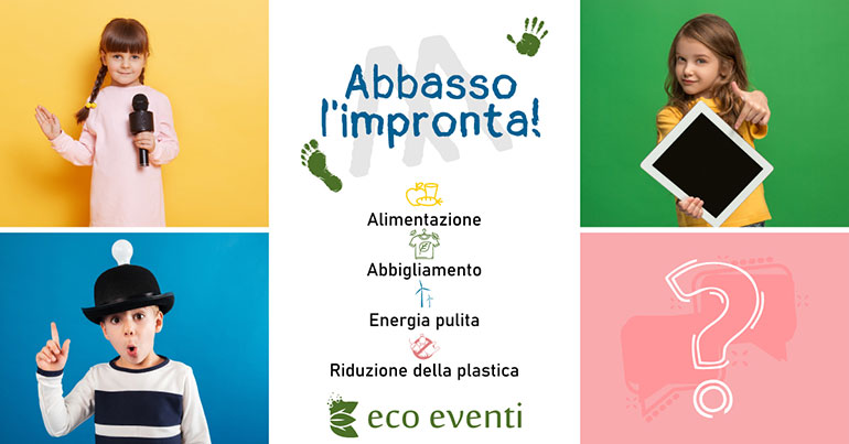 Abbasso l’impronta per parlare di sostenibilità