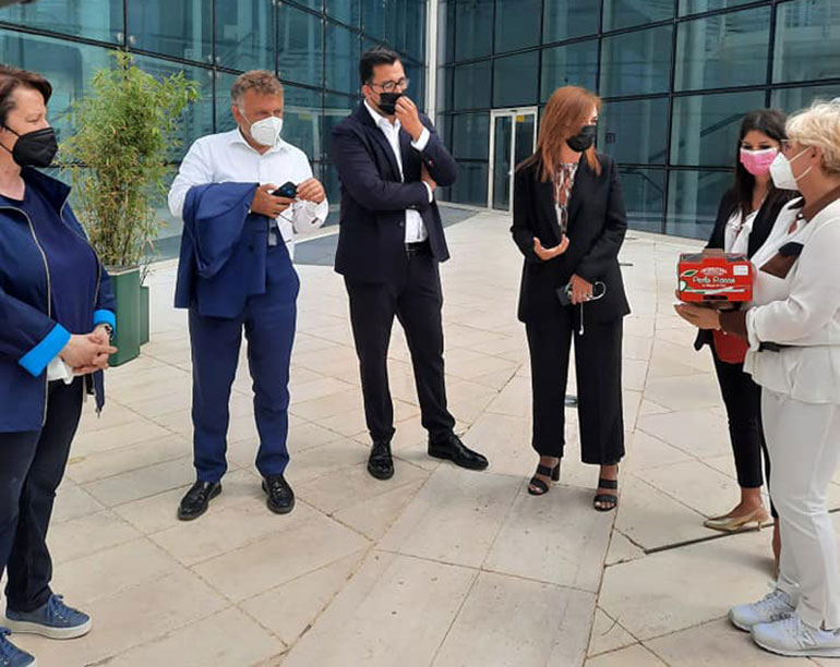 Parchitelli: “Un grande piacere ospitare Ciliegia Express in Regione”