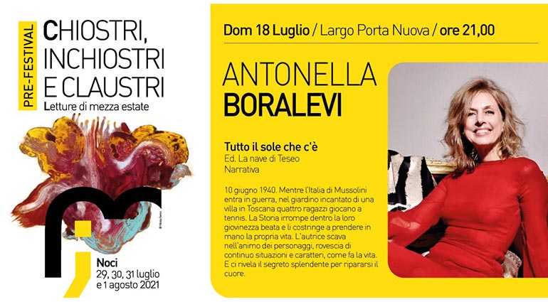 18 luglio, Boralevi apre i Chiostri di Noci