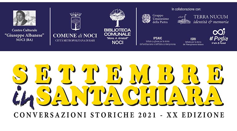 Dal 9 settembre al via la XX Edizione di “Settembre in Santa Chiara”